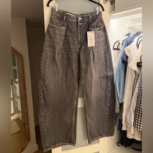 Oversized Black Zara Jeans